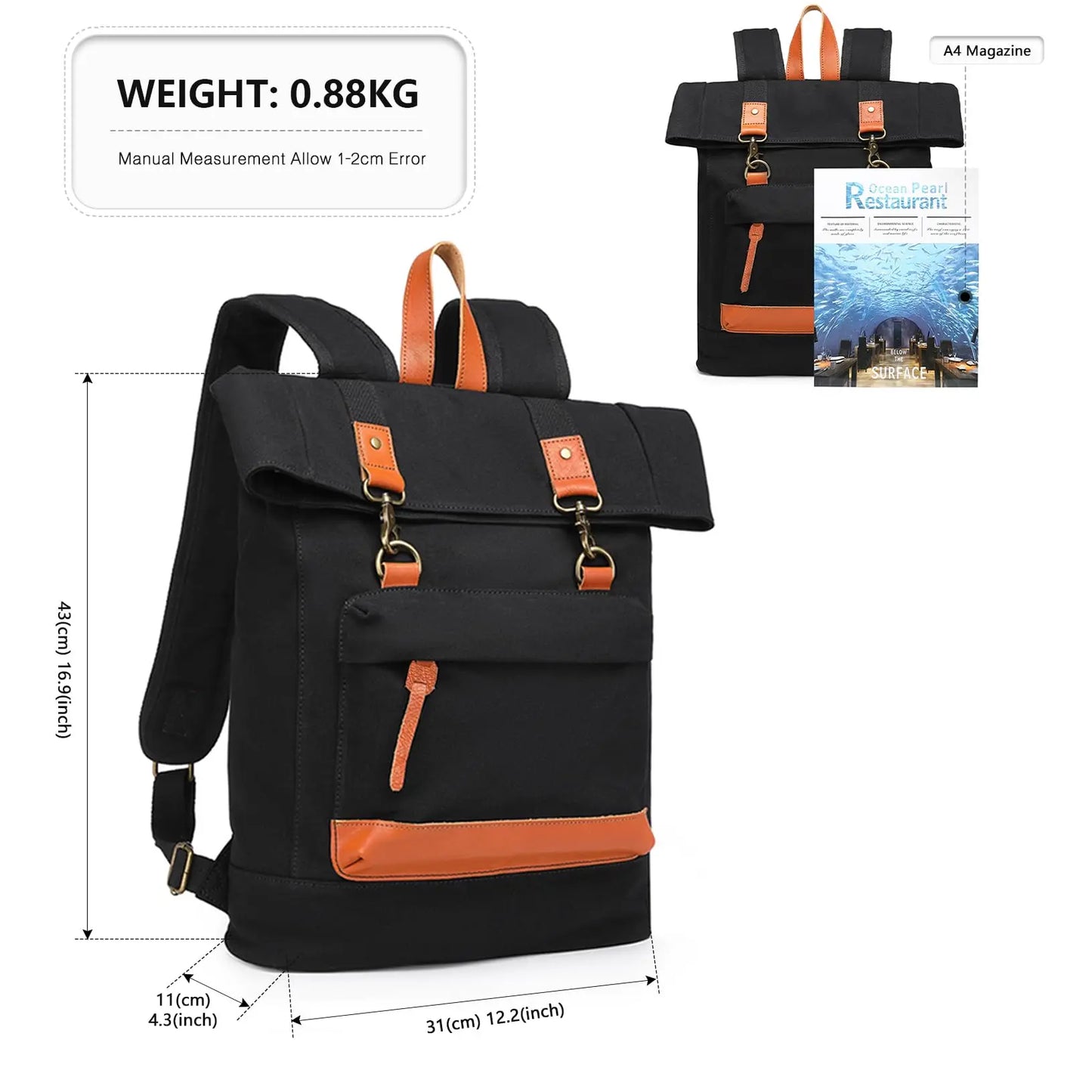 juego de 2 mochilas
