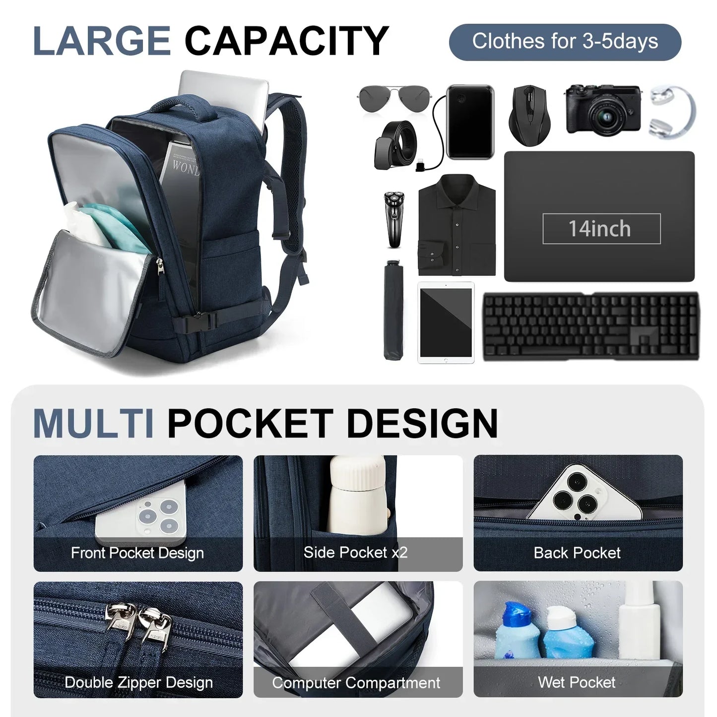 Mochila de viaje