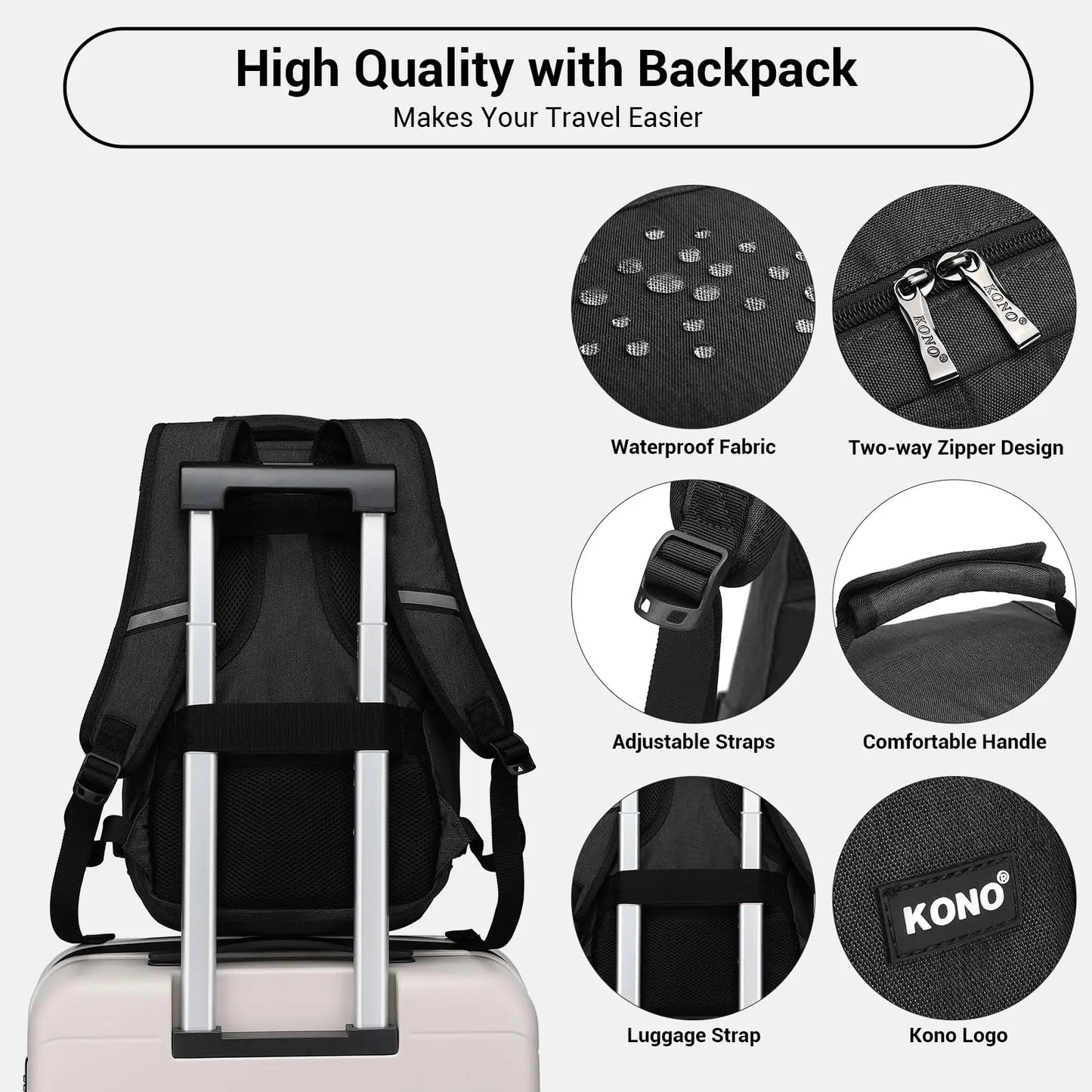 mochila de viaje