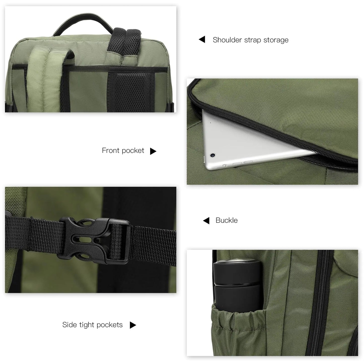mochila de viaje