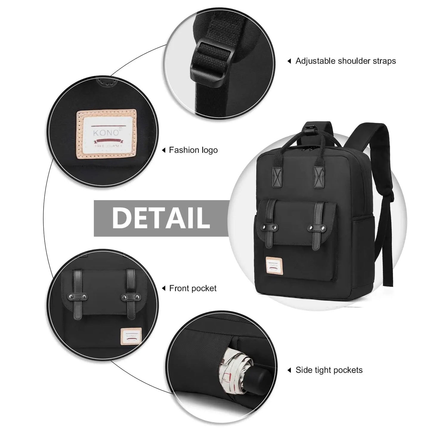 Mochila escolar unisex