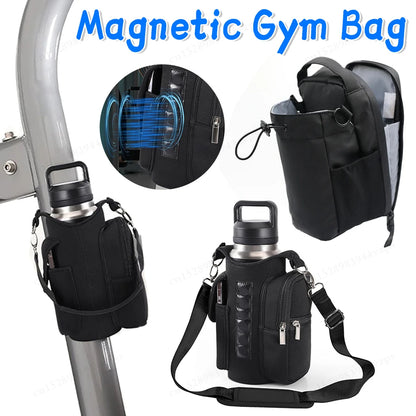 Bolsa de gimnasio magnética