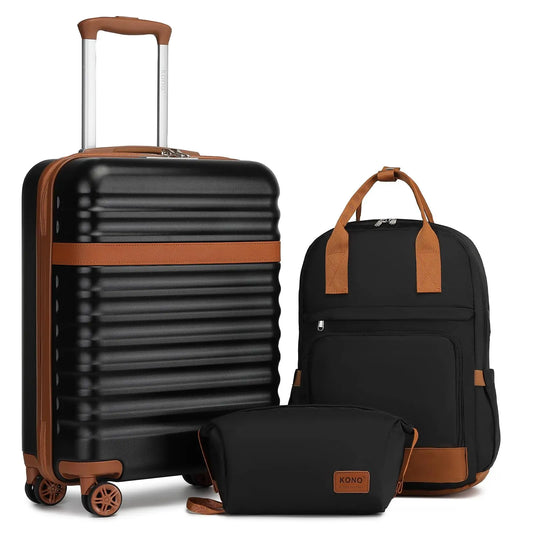 Set de viaje de 3 piezas