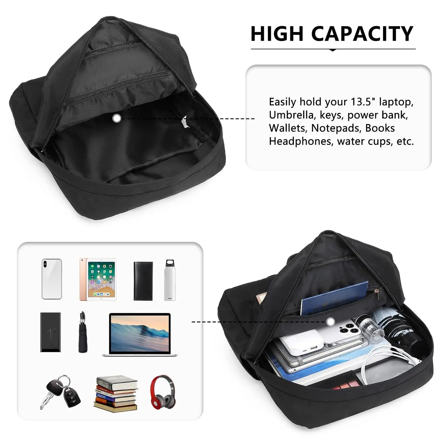 Mochila escolar unisex