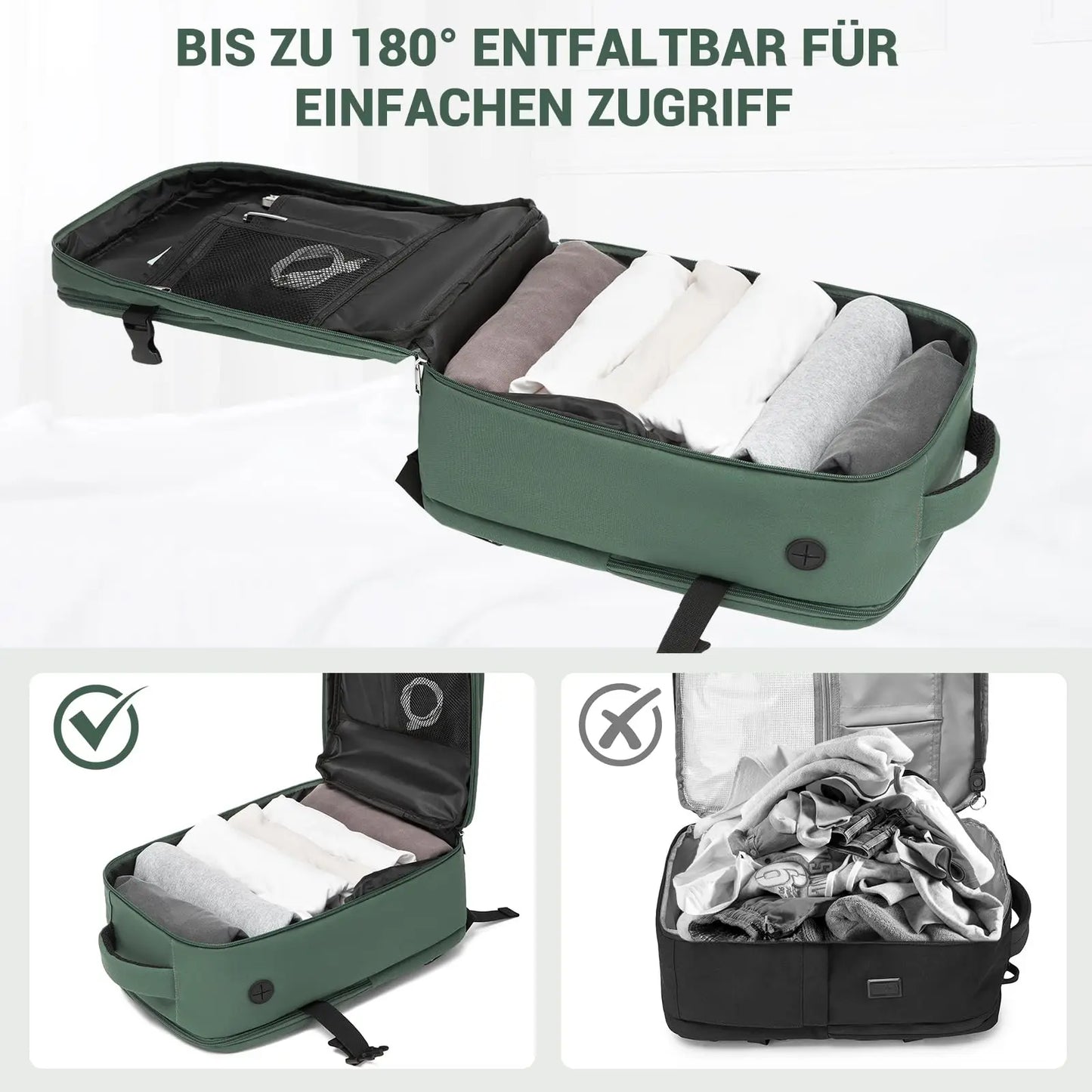 mochila de viaje