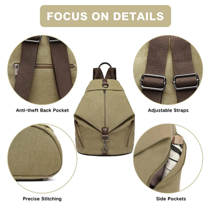 Mochila estilo vintage