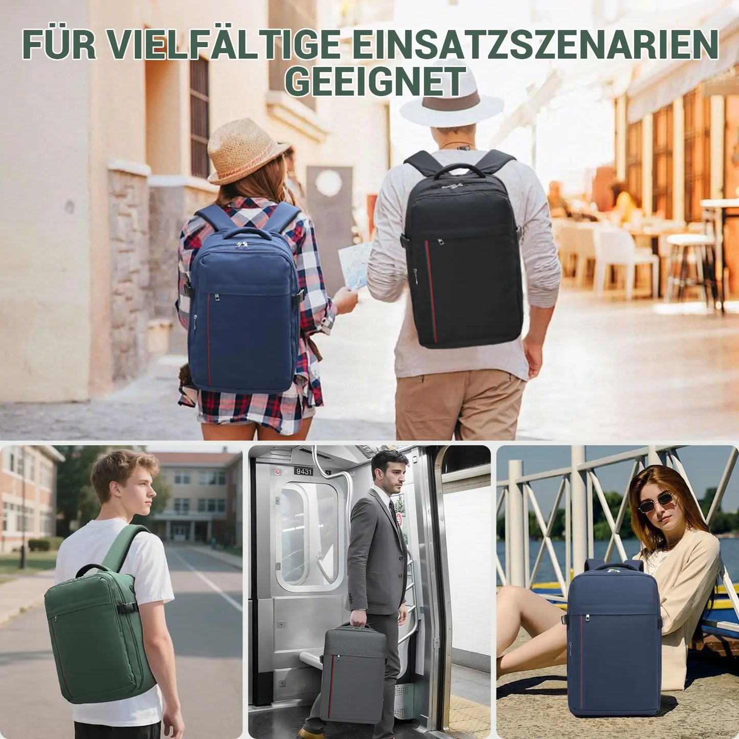 mochila de viaje
