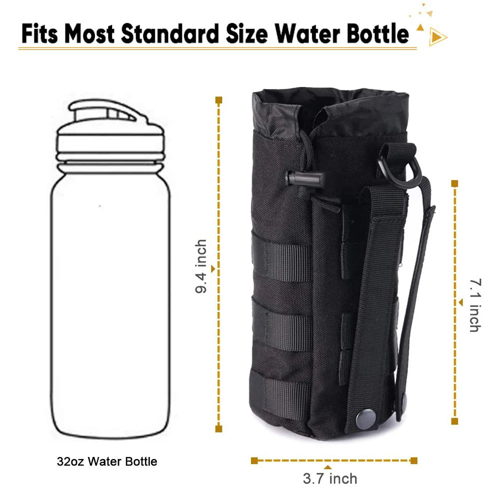 Bolsa táctica botellas