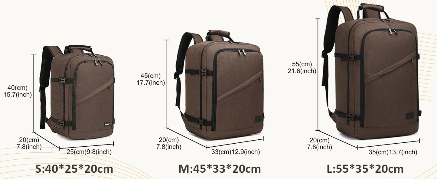 mochila de viaje