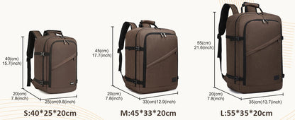 mochila de viaje