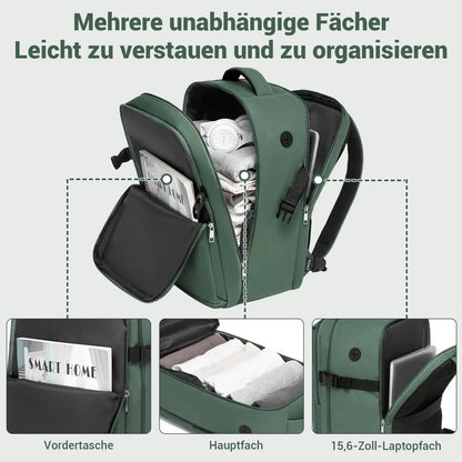 mochila de viaje