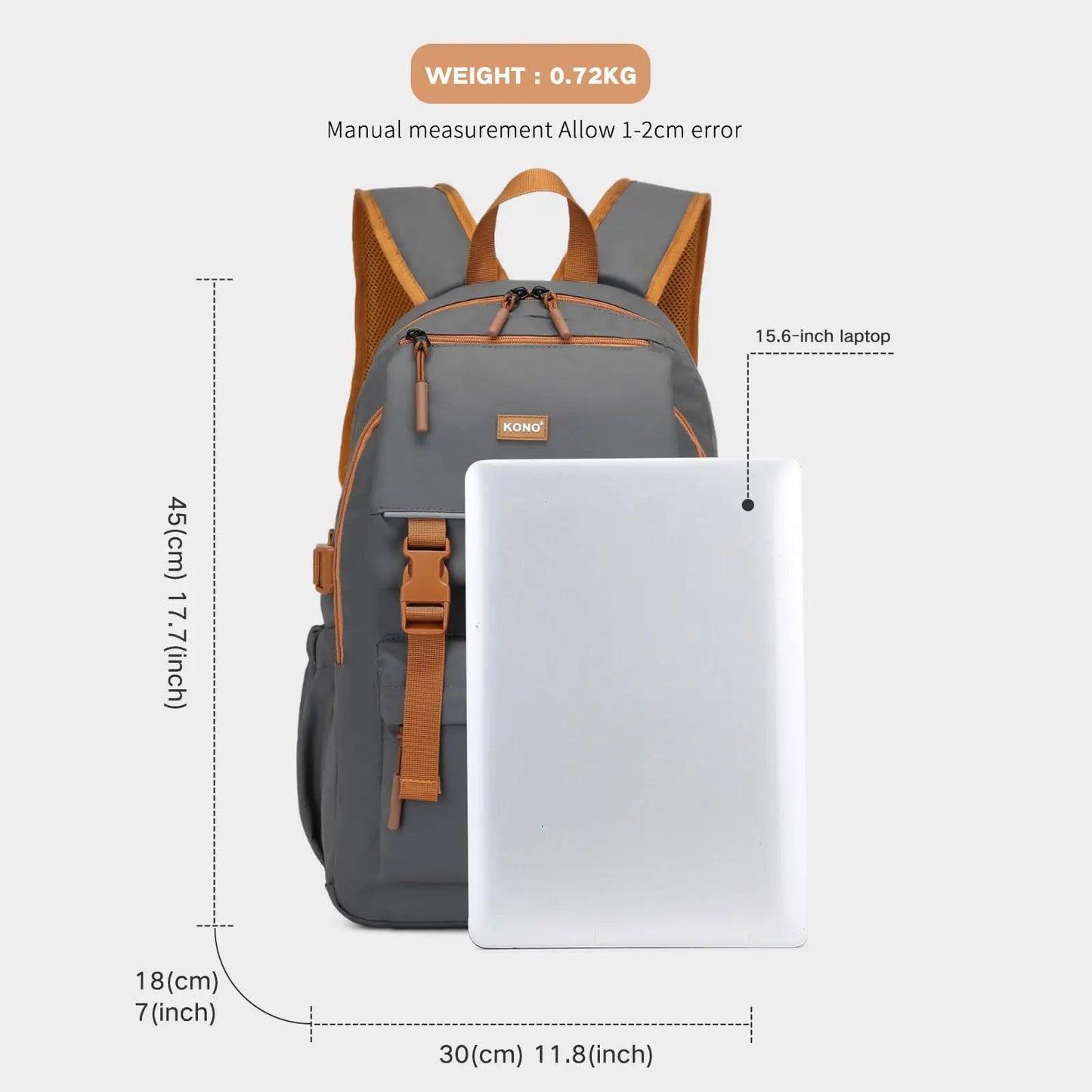 mochila de viaje