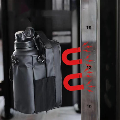 Bolsa para botella magnética