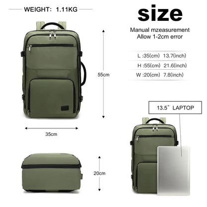 mochila de viaje