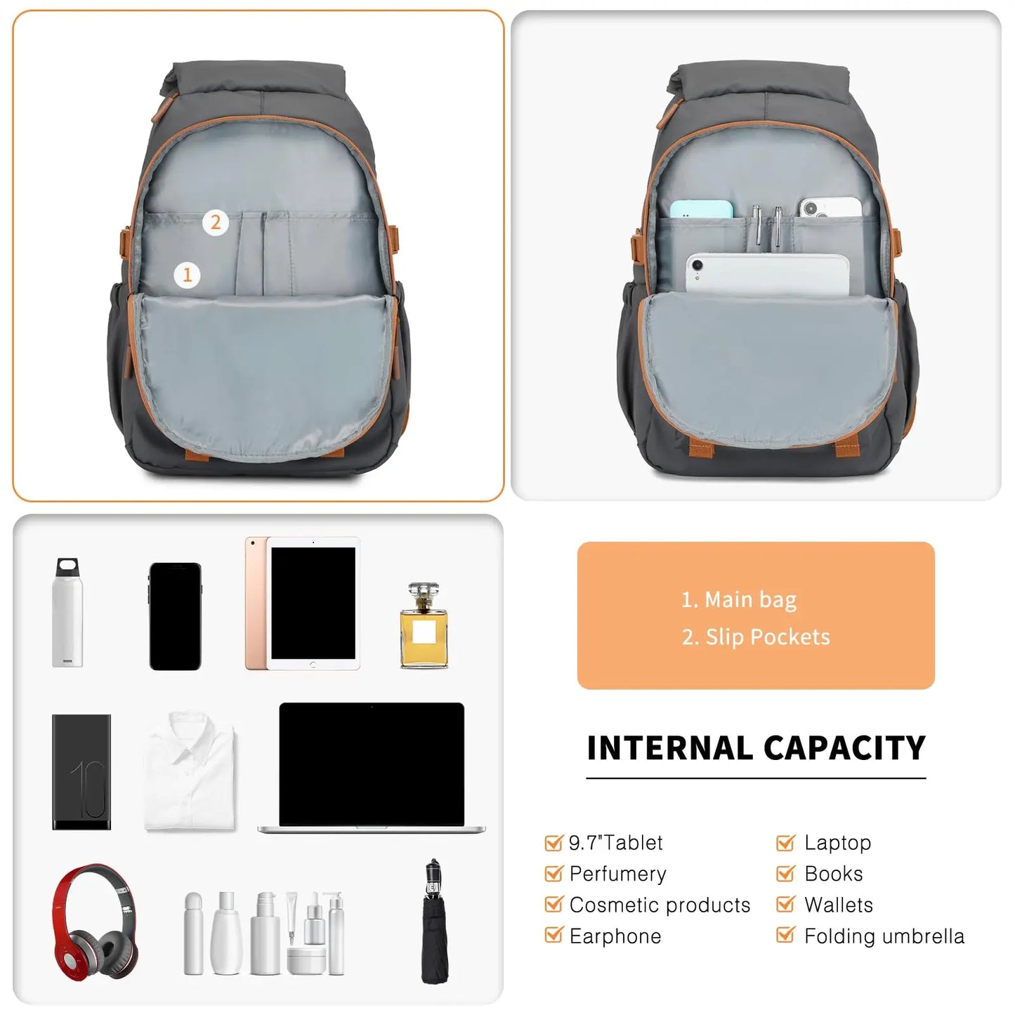 mochila de viaje