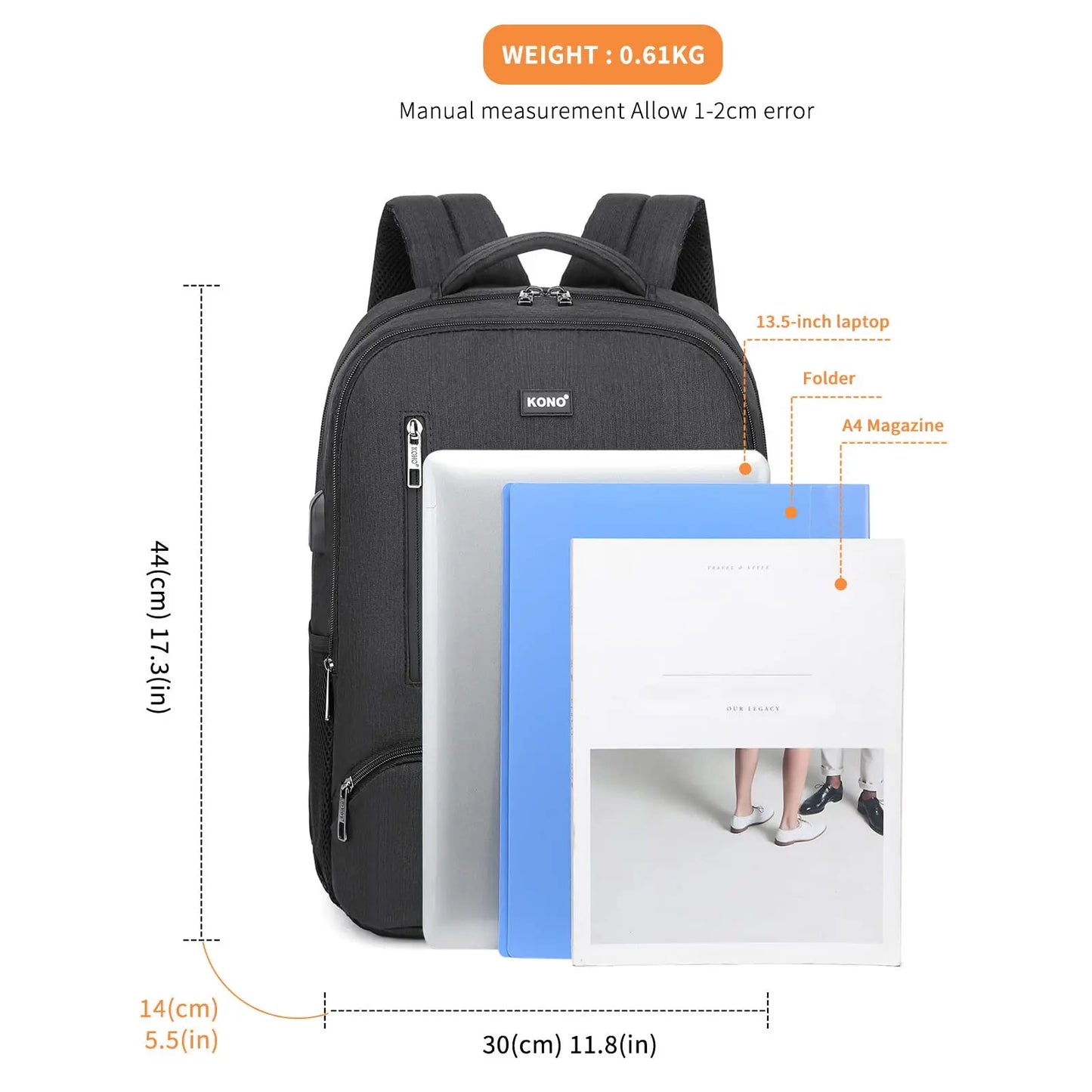 mochila para portátil
