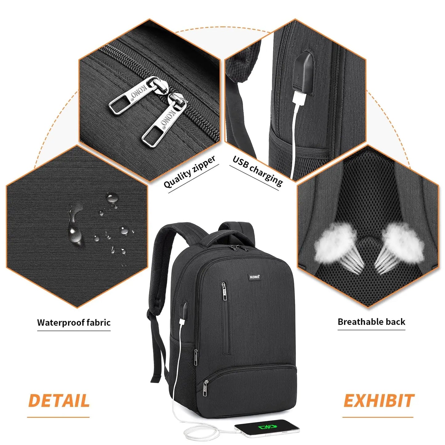 mochila para portátil
