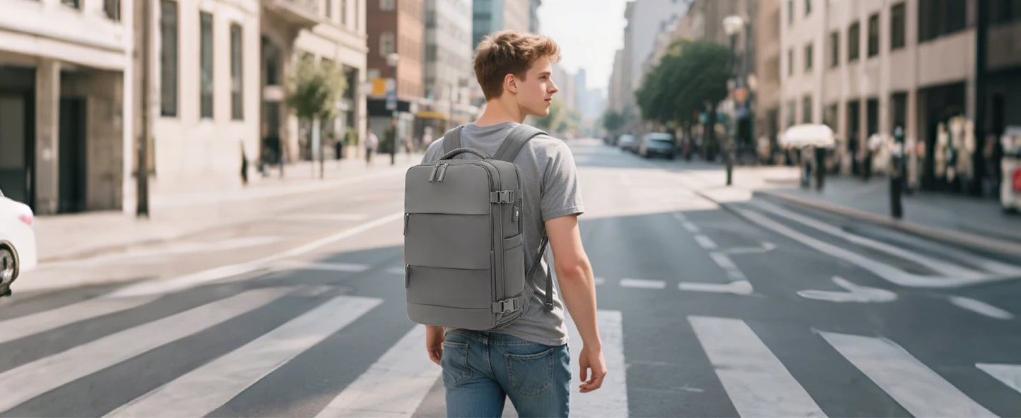 mochila de viaje