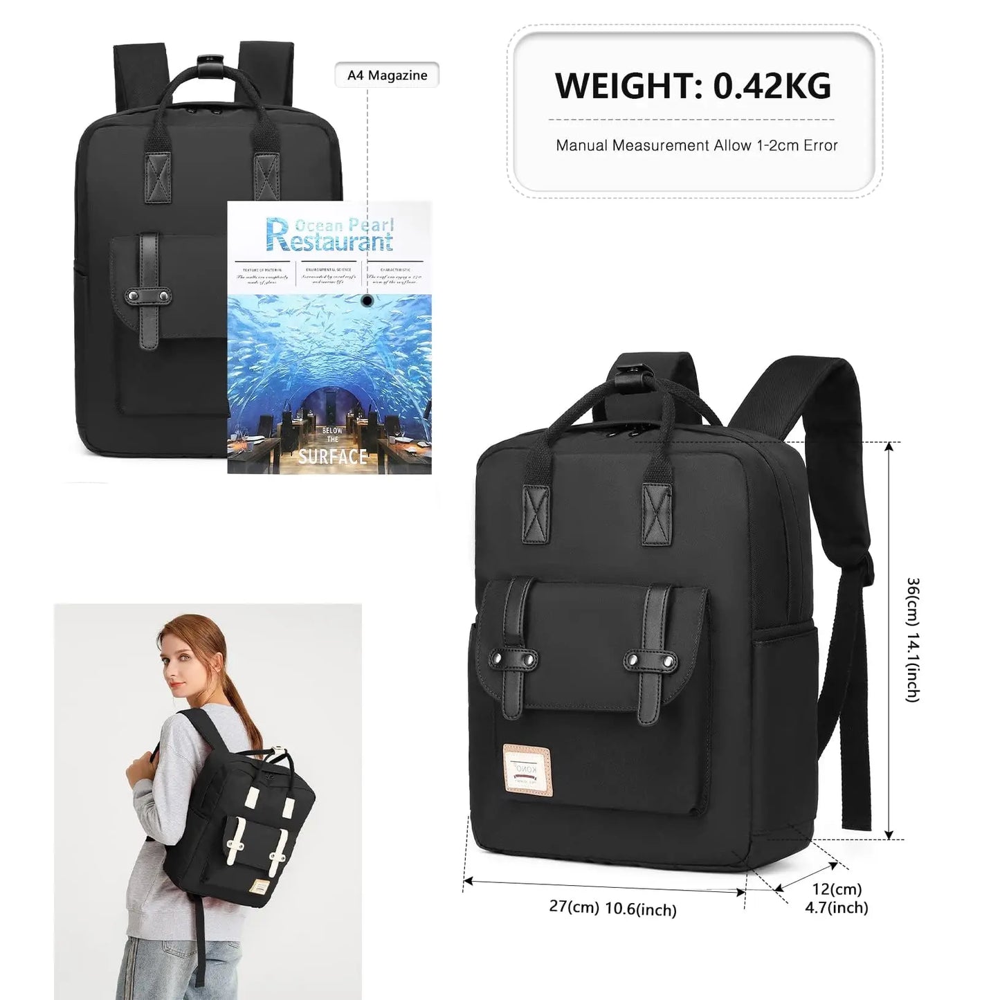 Mochila escolar unisex