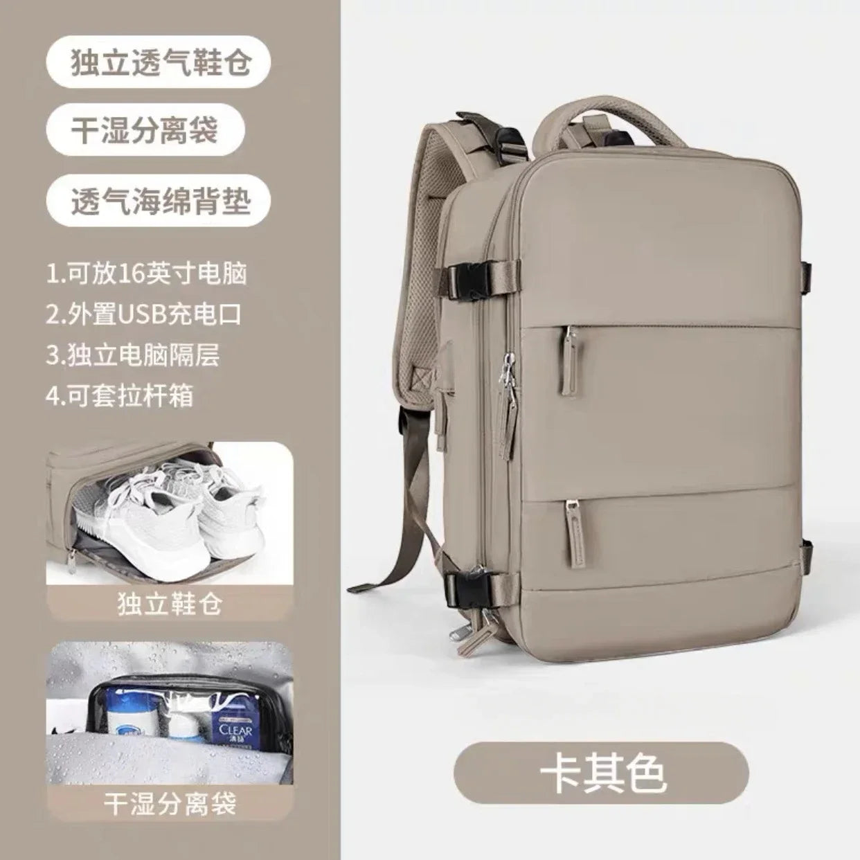 Mochila de viaje