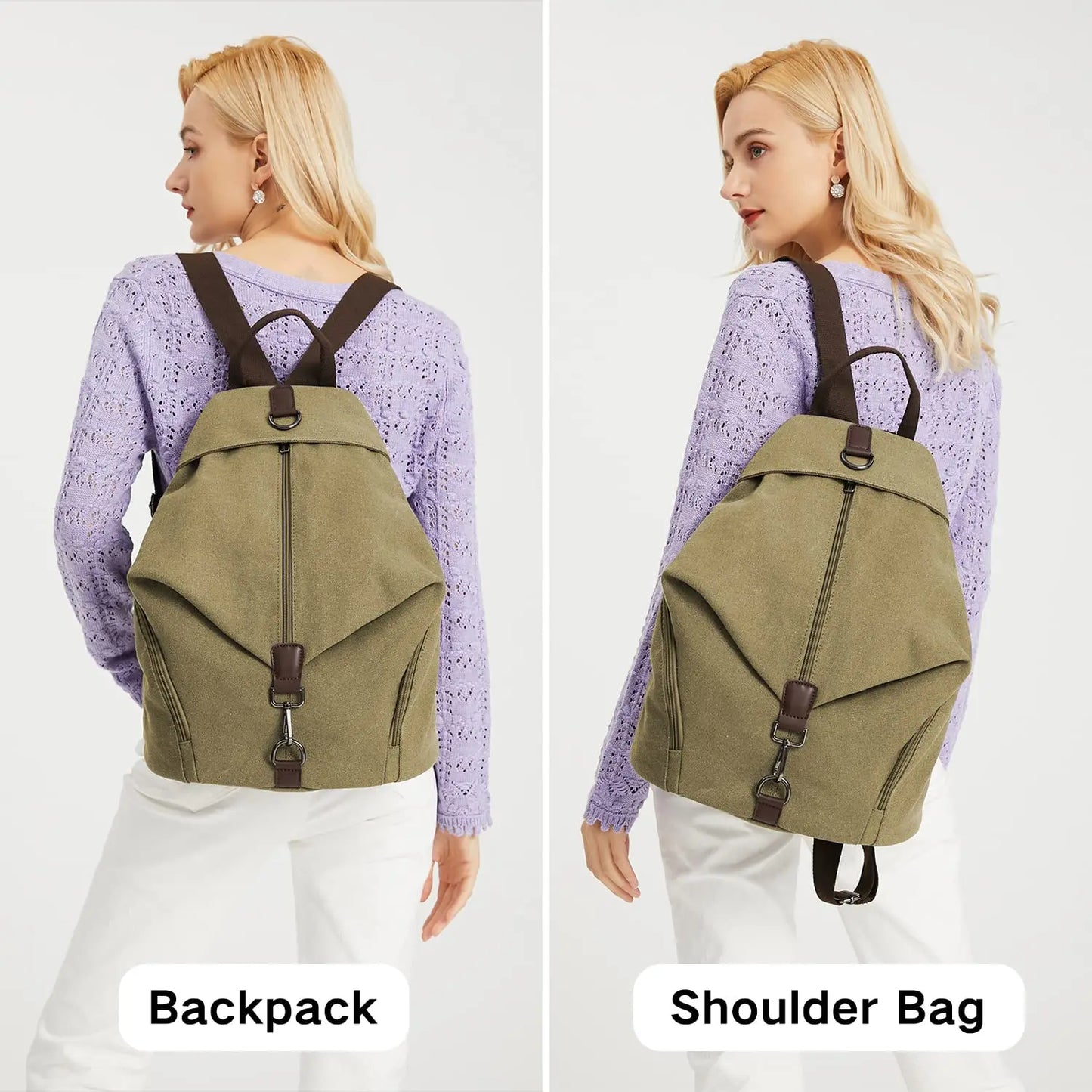 Mochila estilo vintage